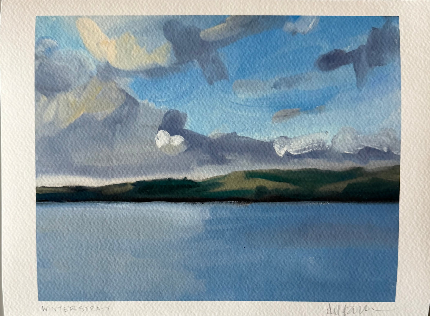 Winter Strait Print