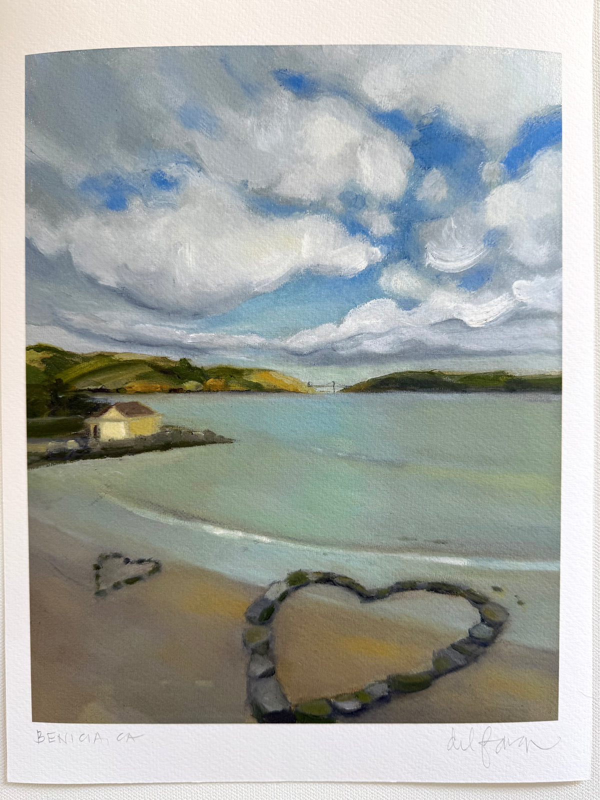 Benicia Heart Print
