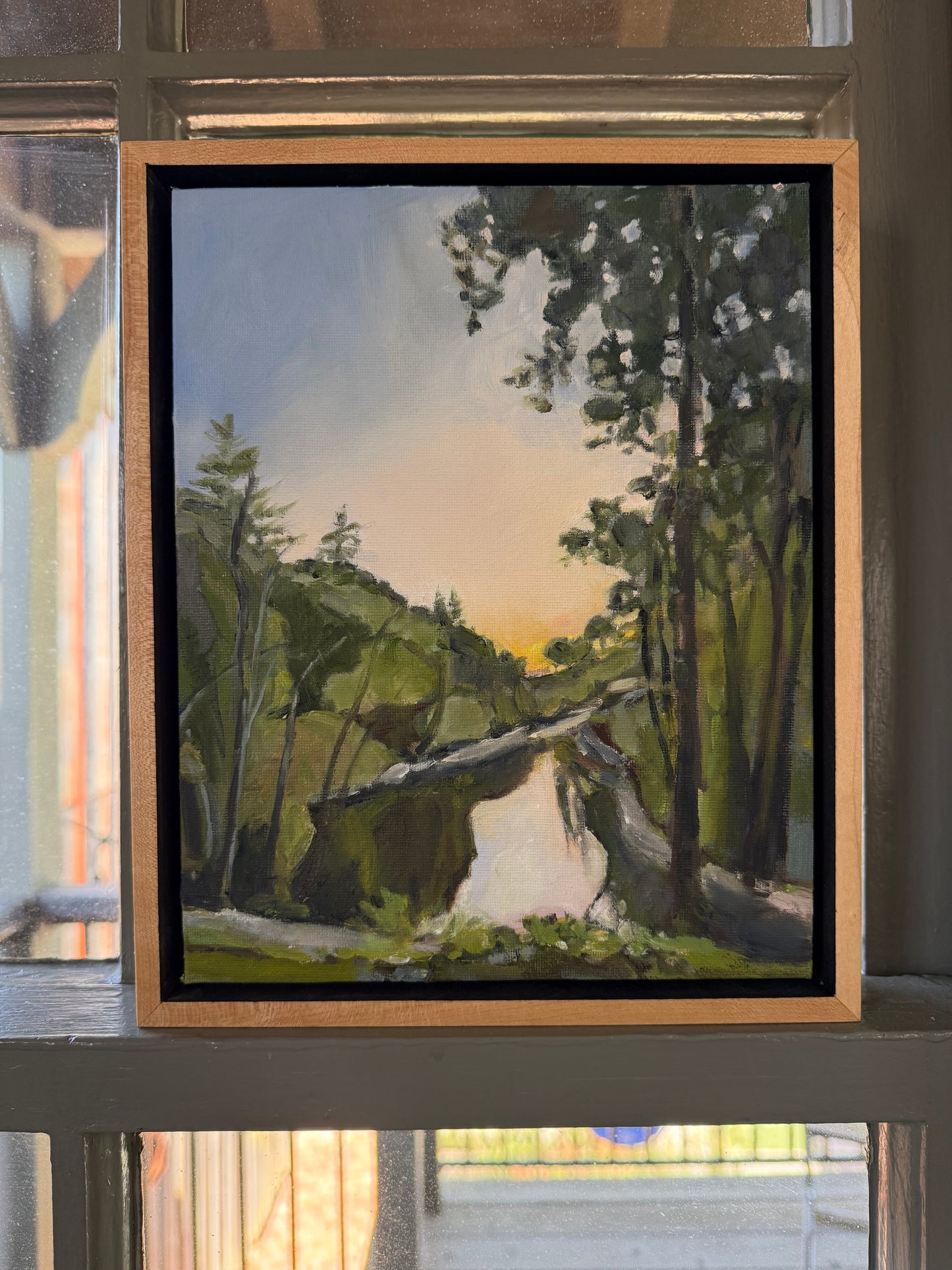 Sunlit River Bend