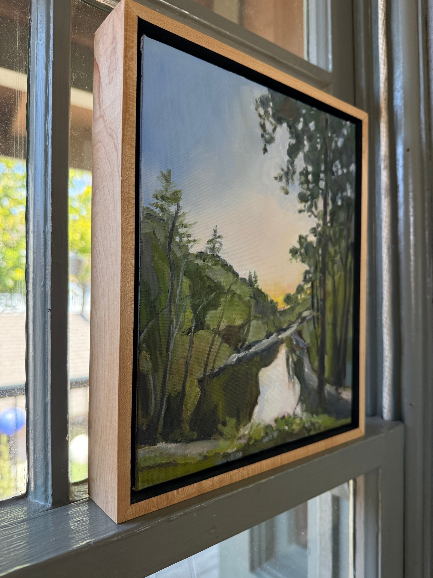 Sunlit River Bend